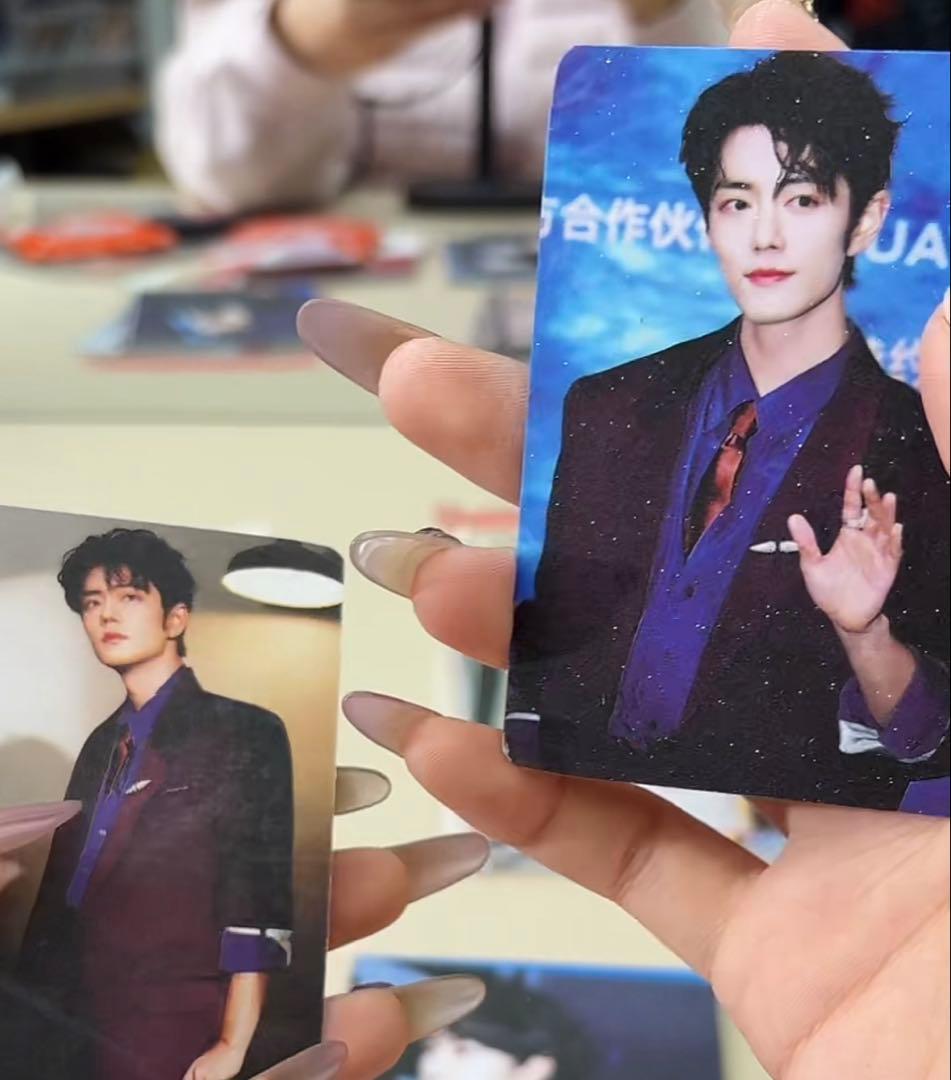 肖戦キラキラ満天星A6ポスター　4セット❣️全43枚+32枚ミニカード❣️確認用