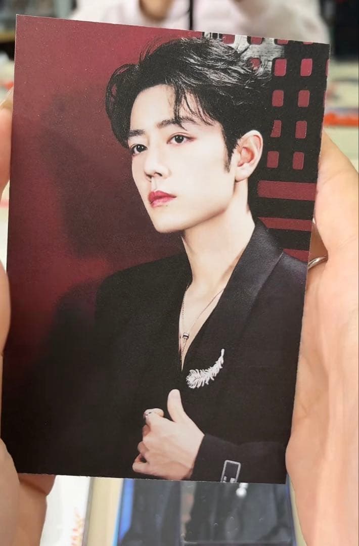 肖戦キラキラ満天星A6ポスター　4セット❣️全43枚+32枚ミニカード❣️確認用