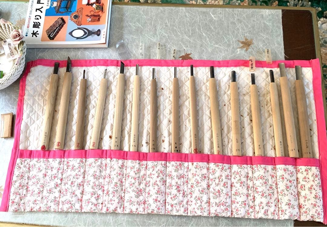 木彫り入門　中浅丸刀　吉田木芸特製　彫刻刀