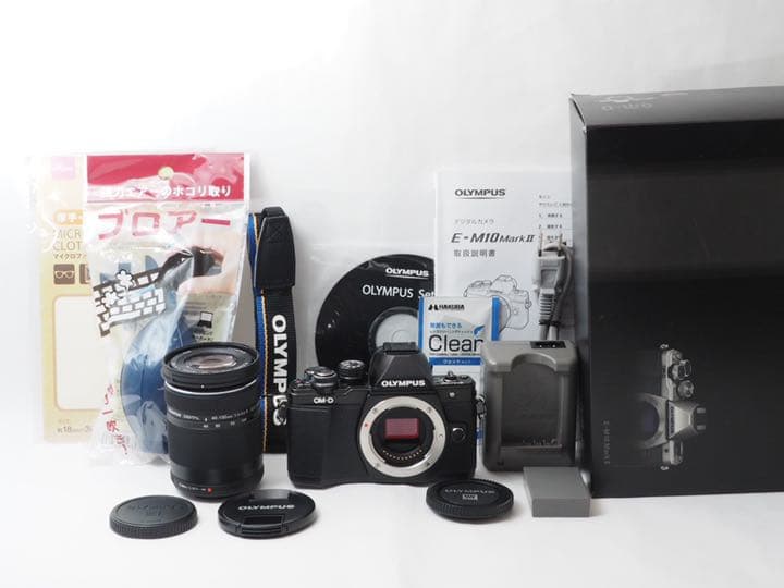 【美品】Wi-Fi＆高速連写OM-D E-M10 Mark II ⭐️望遠レンズ