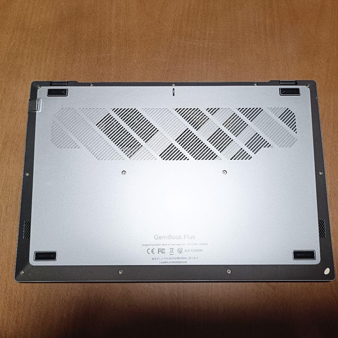 CHUWI ノートPC シルバー ＿GemiBook Plus 15.6インチ