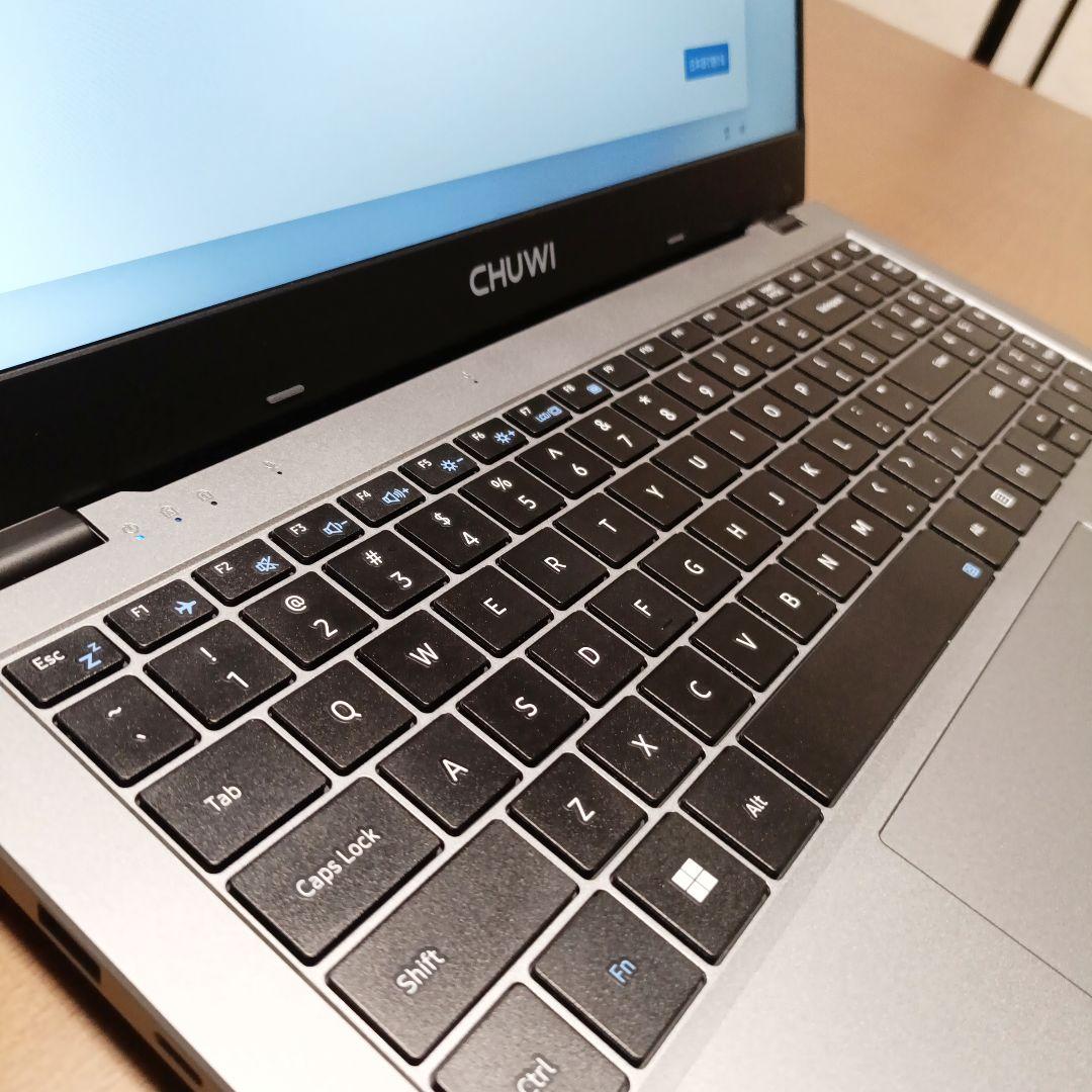 CHUWI ノートPC シルバー ＿GemiBook Plus 15.6インチ