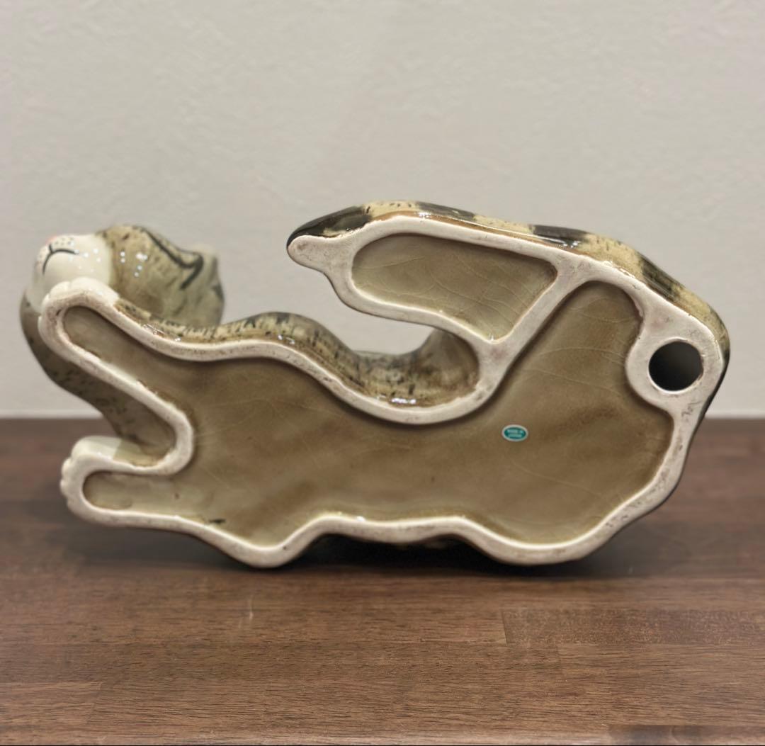 猫の陶器置物 親子セット　ビンテージ