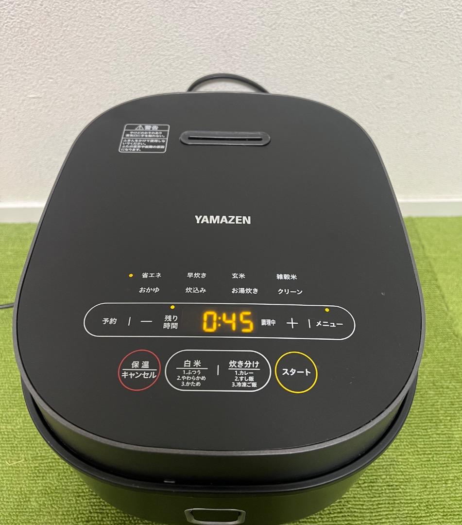 YAMAZEN 炊飯器 5.5合 23年製 層特厚釜 炊き分け機能付き
