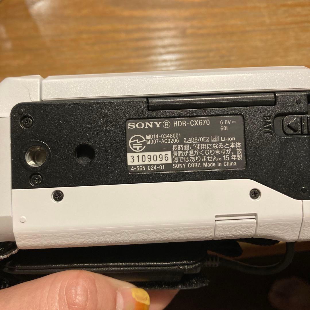 SONY HDR-CX670 ハンディカム