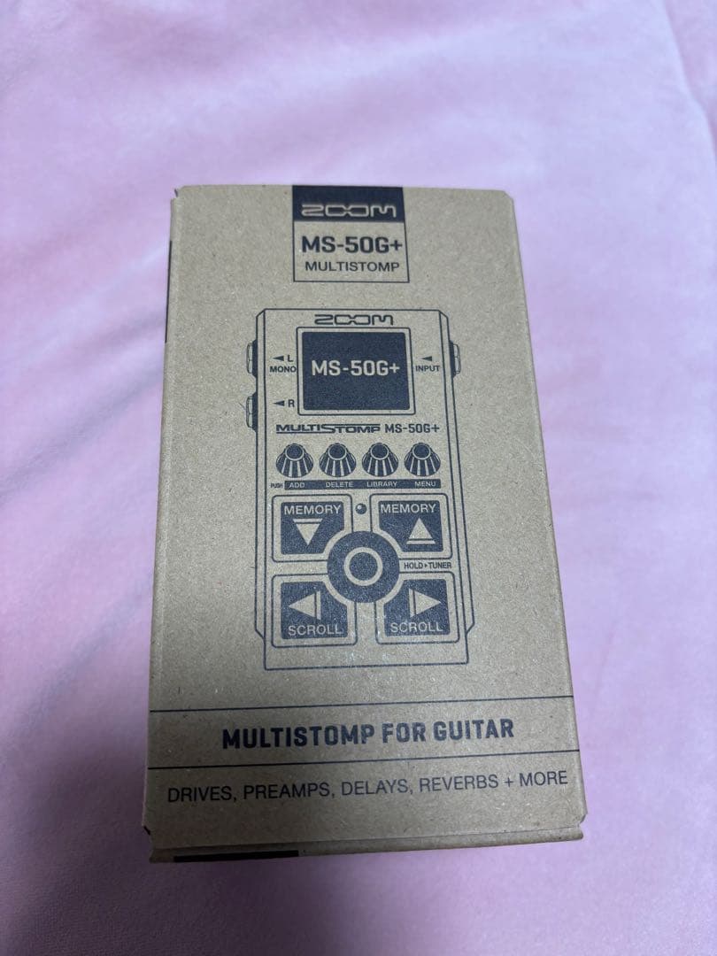 zoom MS-50G+ ズーム　ほぼ新品 ギターマルチエフェクター