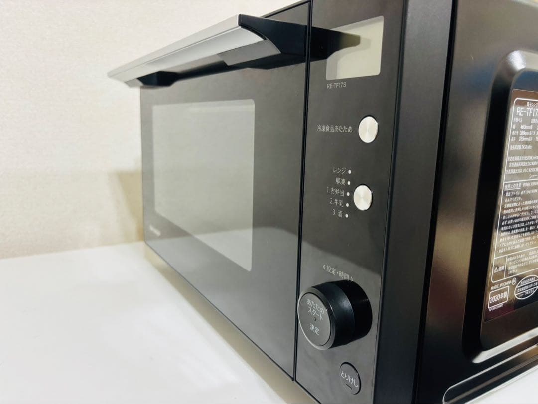 極み美品✨2020年製 SHARP 電子レンジ フラット庫内 RE-TF17S