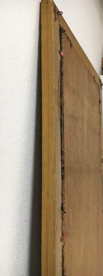 刺繍絵画　刺繍絵　虎　アンティーク　昭和レトロ　美術品