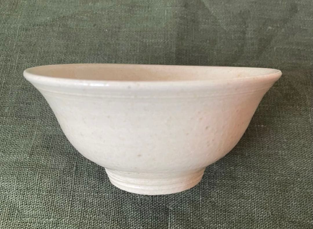 市川孝　飯碗　レンゲセット