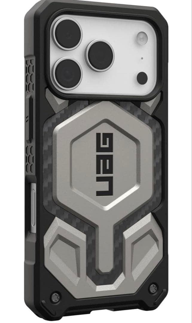 UAG iPhone 17 Pro ケース、チタン、MagSafe対応