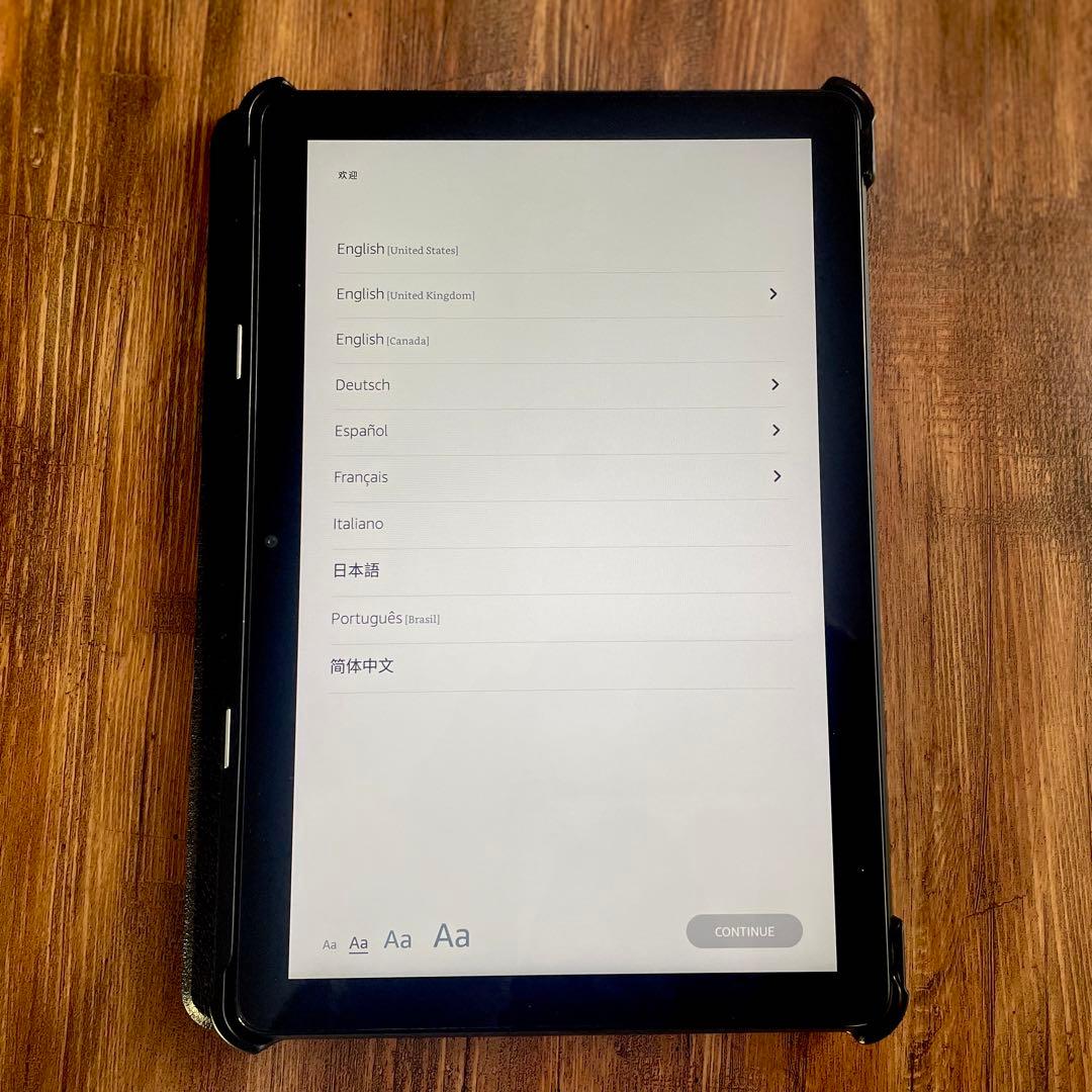 純正★Amazon Fire HD10 11世代 タブレット 32GB カバー付