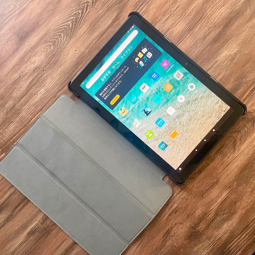 純正★Amazon Fire HD10 11世代 タブレット 32GB カバー付