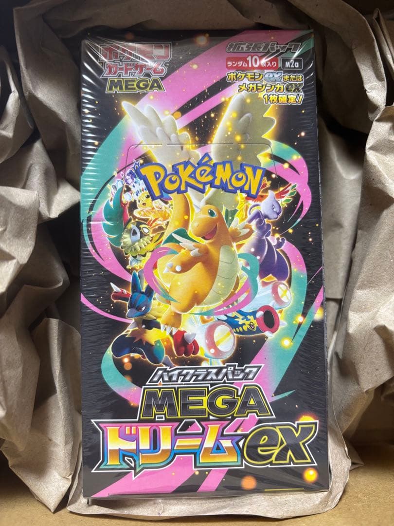ポケモン MEGAドリームEX カード10枚入り