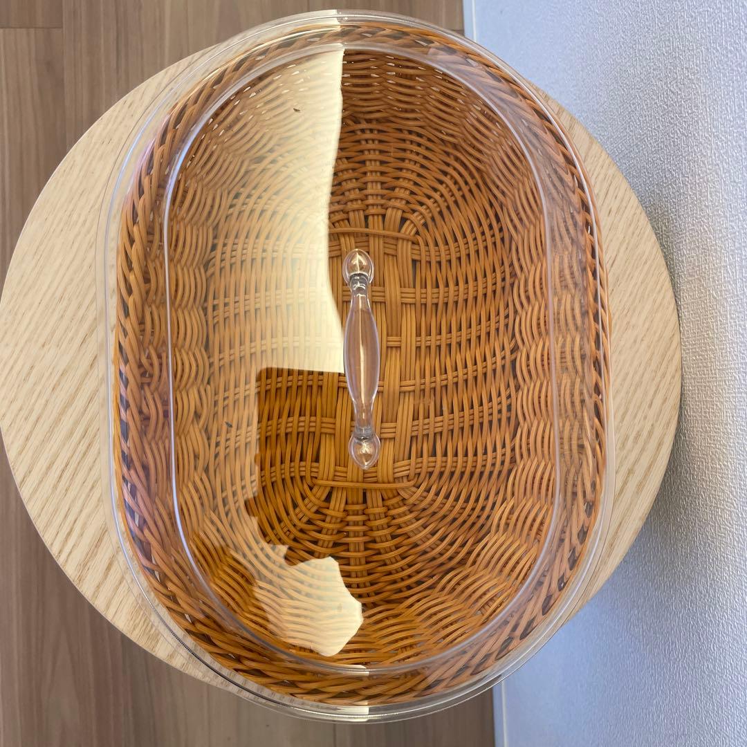 ケーキスタンド　蓋付き　4個セット　籠　おしゃれ