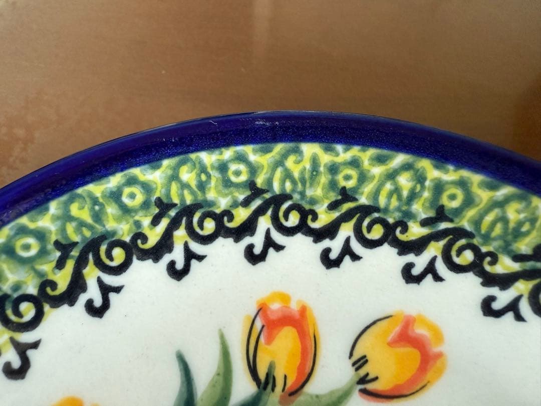 【美品】ポーランド陶器KALICH社　プレート2枚とマグのセット