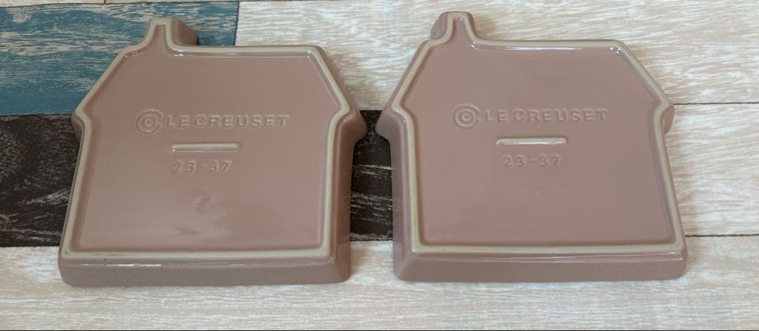 ル・クルーゼ　 デザートプレート『ハウス』 カプチーノ2枚 ⭐︎レア⭐︎