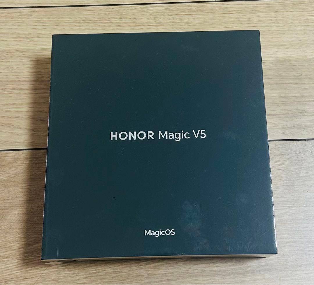 【新品未開封】Honor Magic V5 16+512オフホワイト折りたたみ式