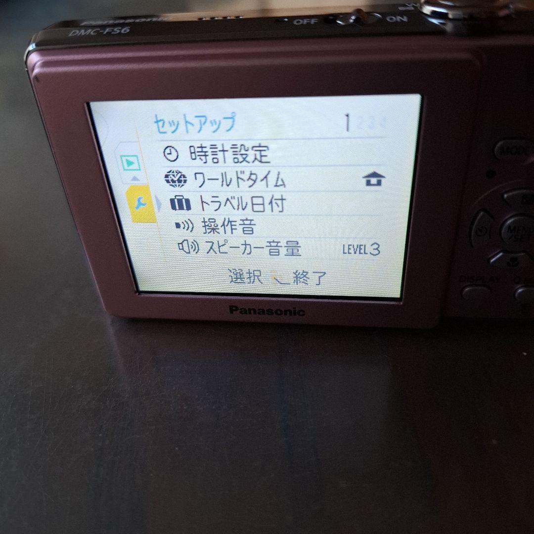 Panasonic DMC-FS6 デジタルカメラ