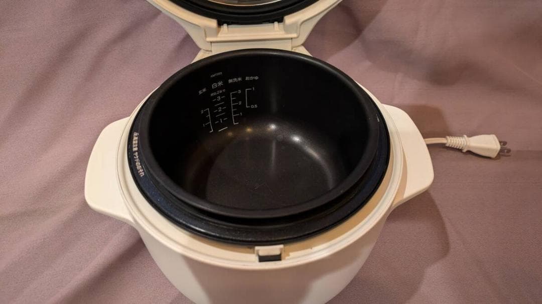 バルミューダ BALMUDA K03A-WH　The Gohan 電気炊飯器