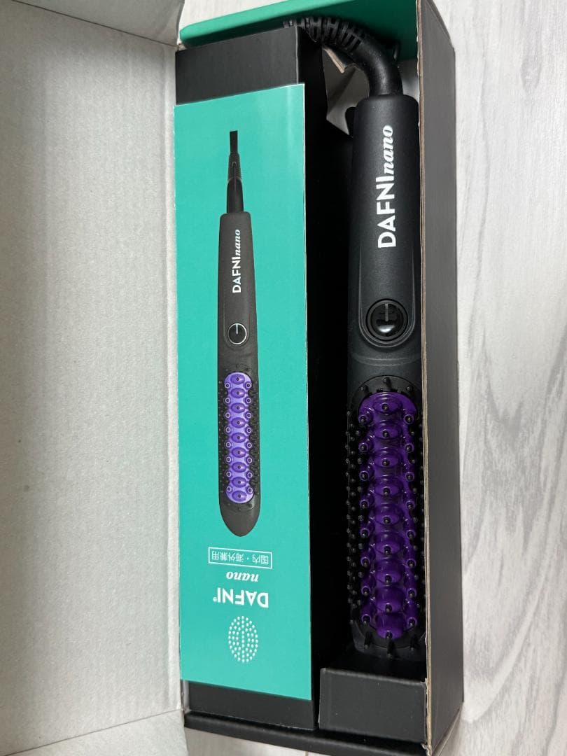 [美品]DAFNI nano ミニヘアスタイリングホットブラシ
