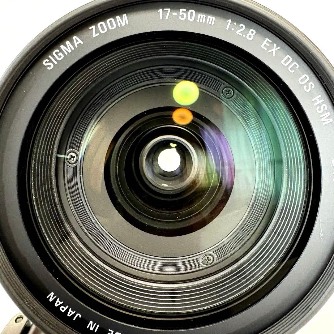 【美品】SIGMA AF 17-50mm F/2.8 EX DC OS HSM