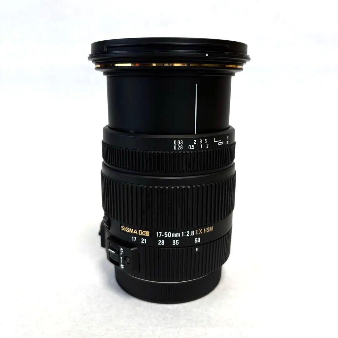 【美品】SIGMA AF 17-50mm F/2.8 EX DC OS HSM
