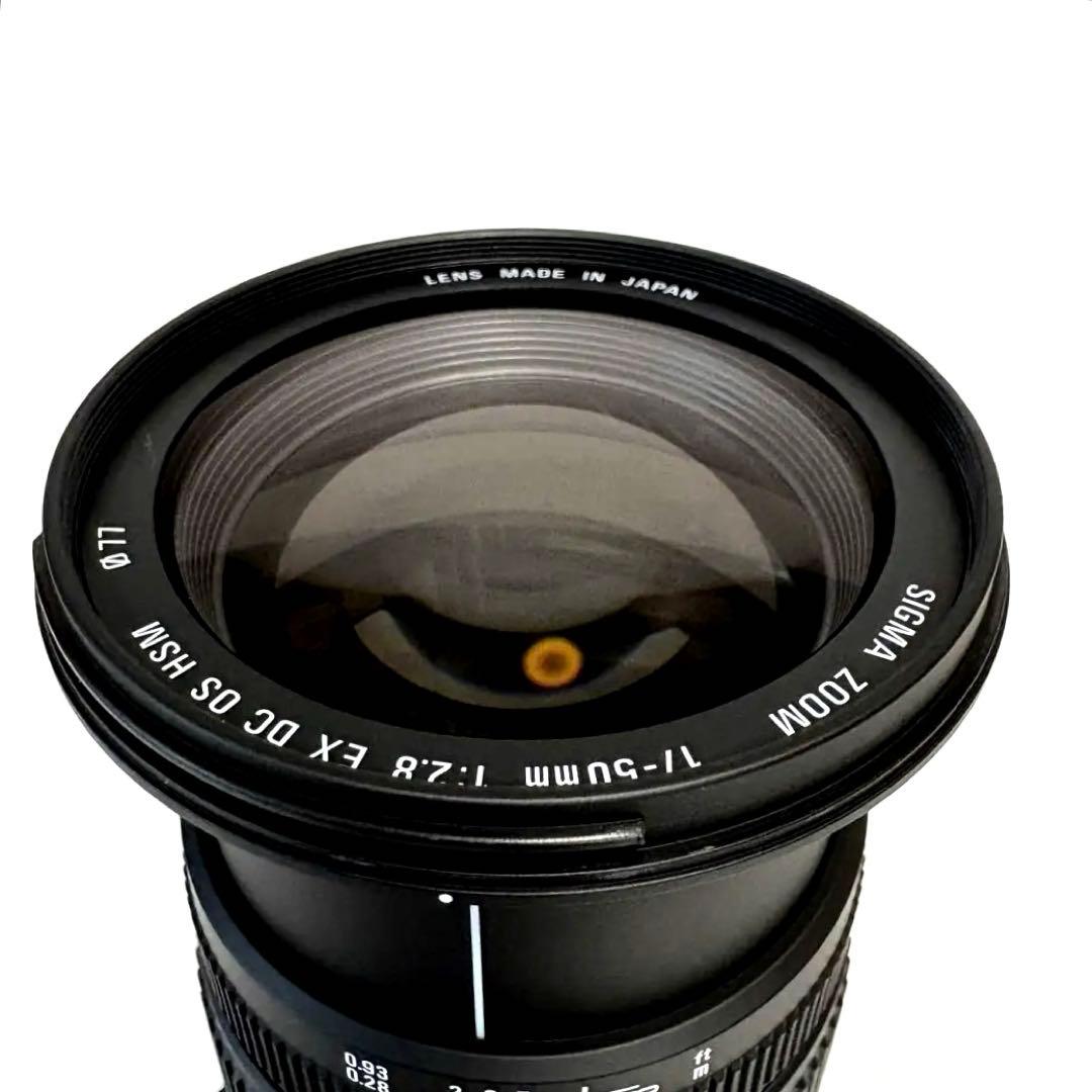 【美品】SIGMA AF 17-50mm F/2.8 EX DC OS HSM