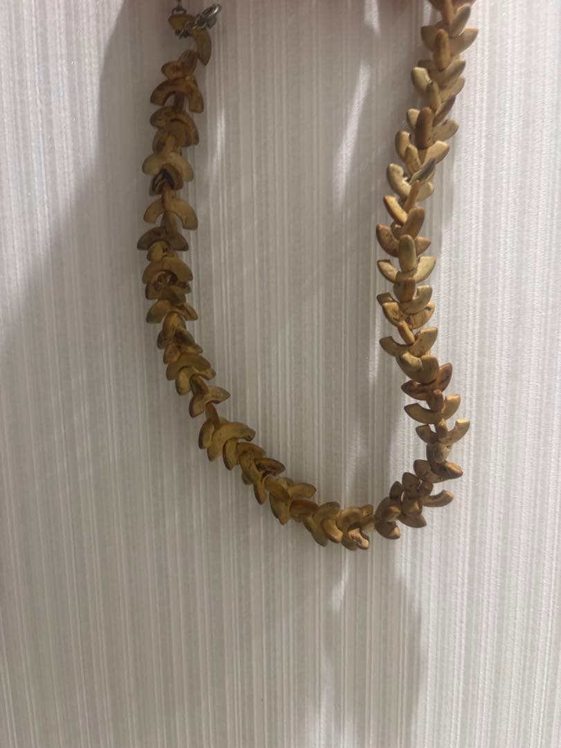 あおばくん着用 私物 エスニック ウッド ネックレス y2k グランジ