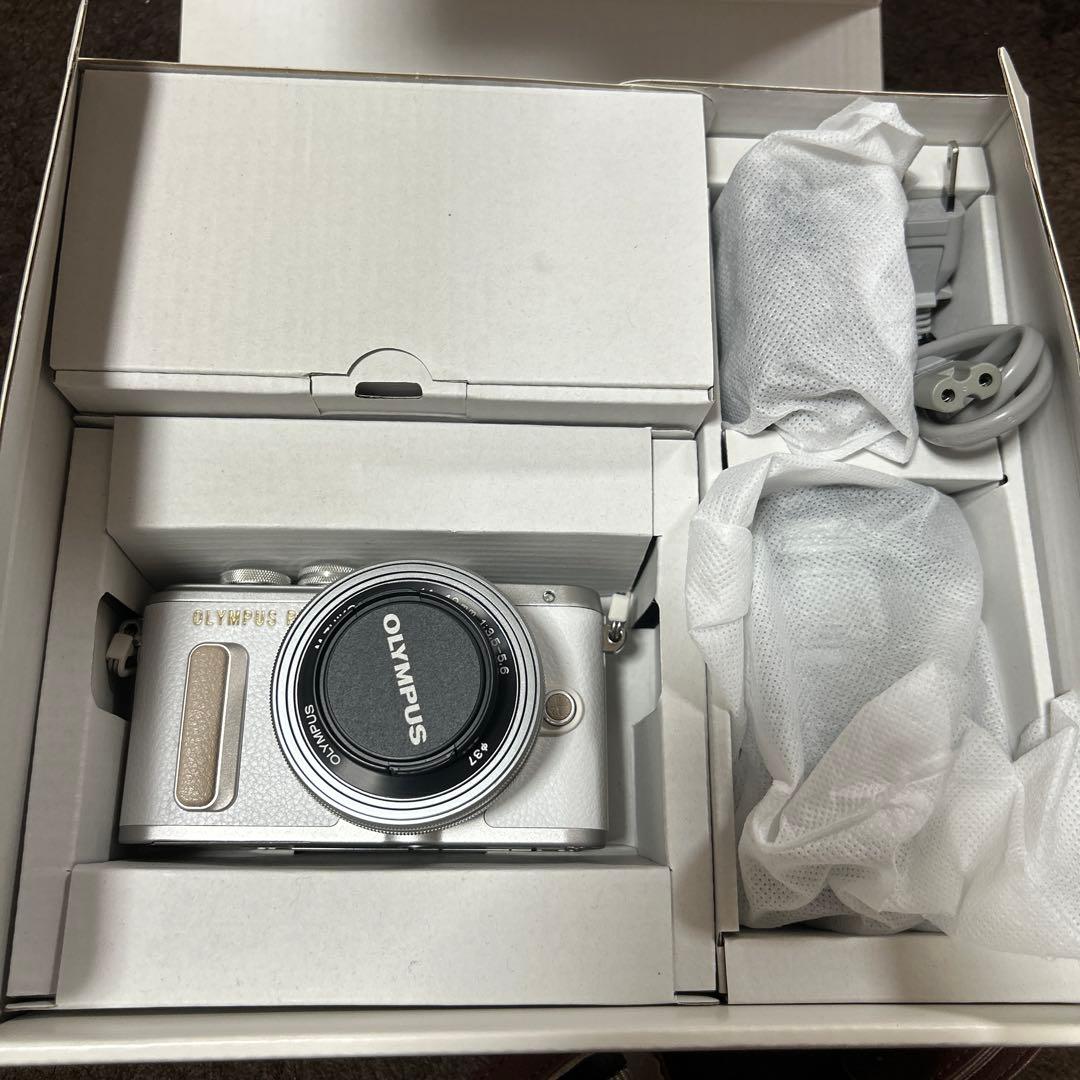 【最終価格！】OLYMPUS PEN E-PL8 ミラーレス カメラ　ケース付き