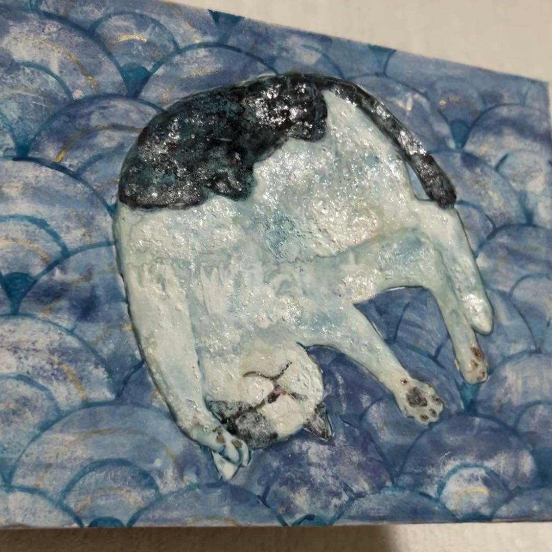 日本画 猫