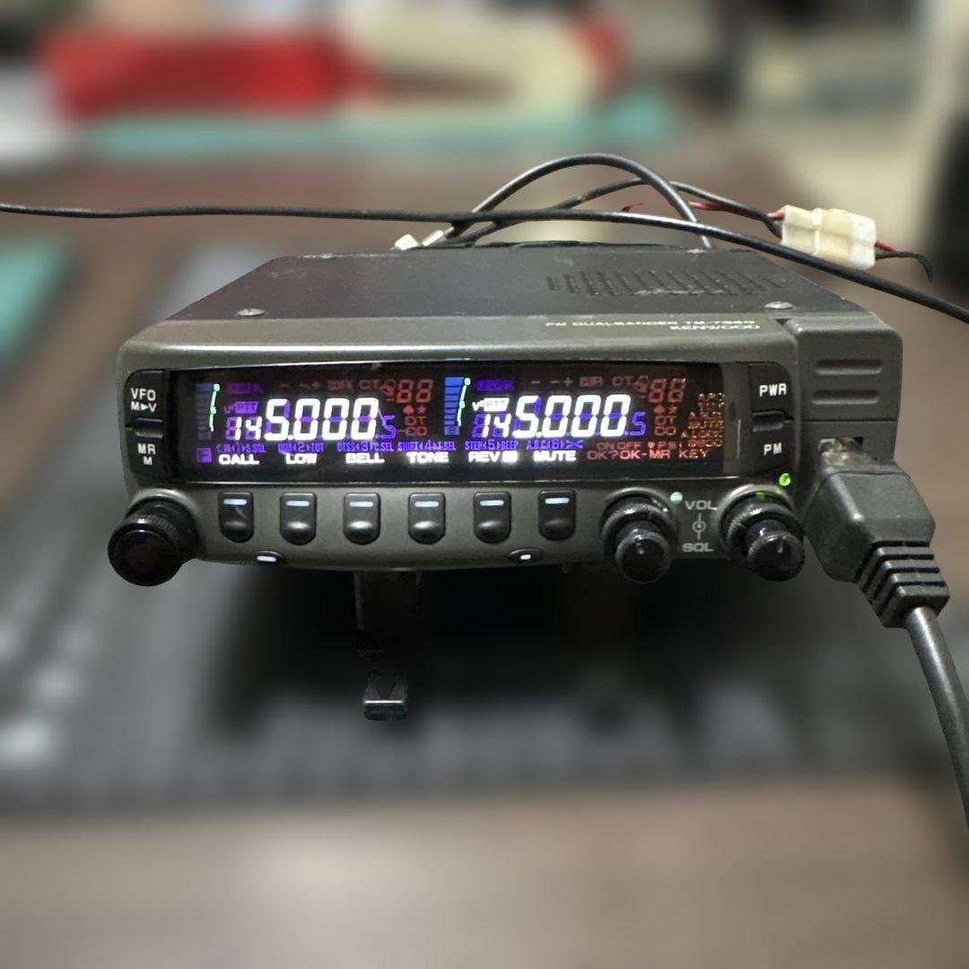 早い者勝ち！KENWOOD TM-733GS ハイパワー受信拡張済み。