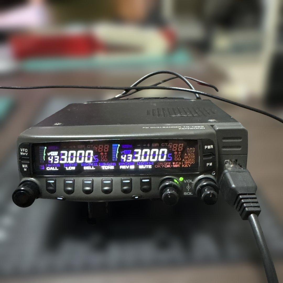 早い者勝ち！KENWOOD TM-733GS ハイパワー受信拡張済み。