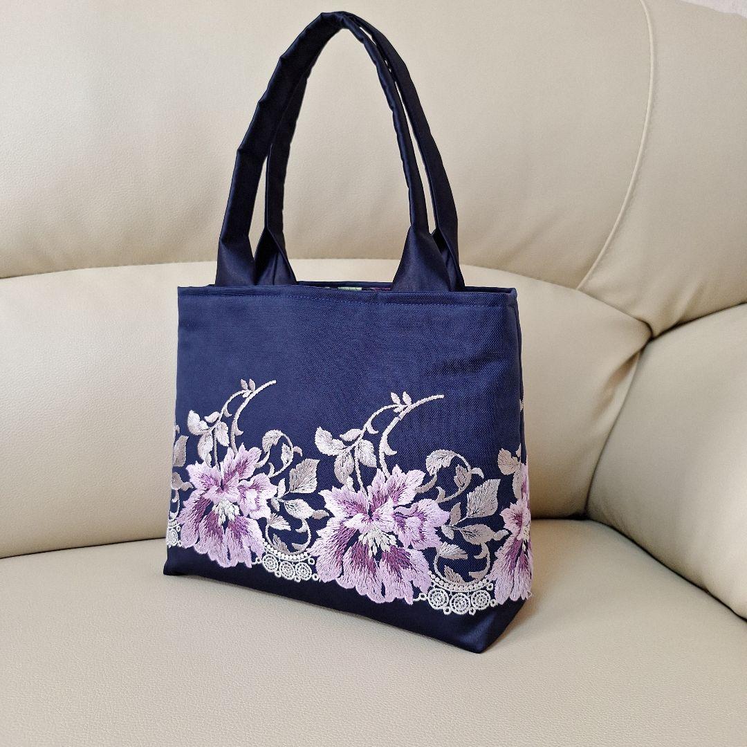 ハンドメイド 手さげ 肩かけバッグ