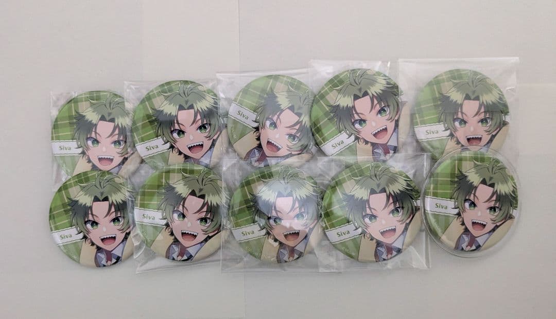 カラフルピーチ　からぴちパラダイス　缶バッジ　シヴァ