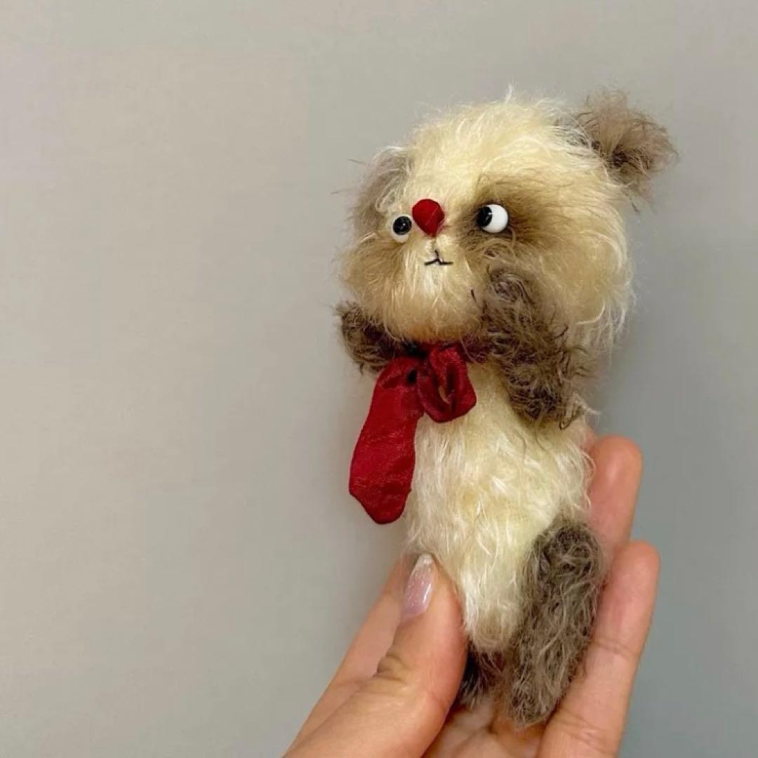 やんちゃなパンダワンワン ぬいぐるみ ハンドメイド 海外作家様 アーティストベア