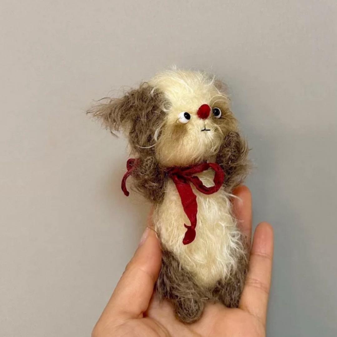 やんちゃなパンダワンワン ぬいぐるみ ハンドメイド 海外作家様 アーティストベア
