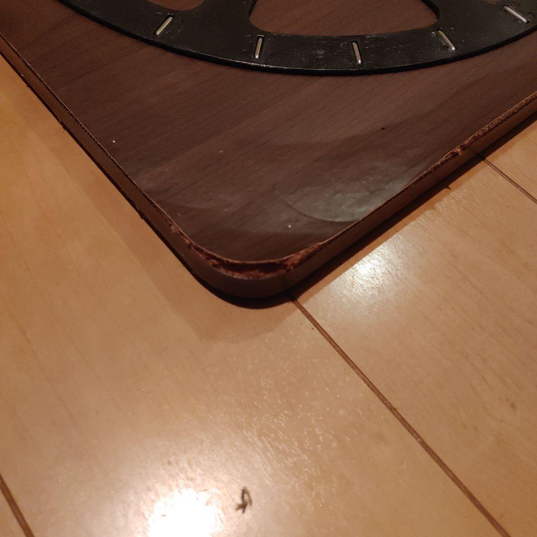 ダークブラウン 回転式本棚 ７段