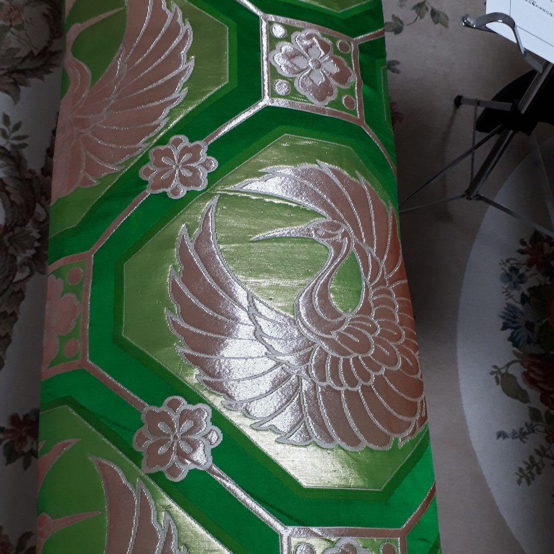 お琴カバー(袋帯リメイク)