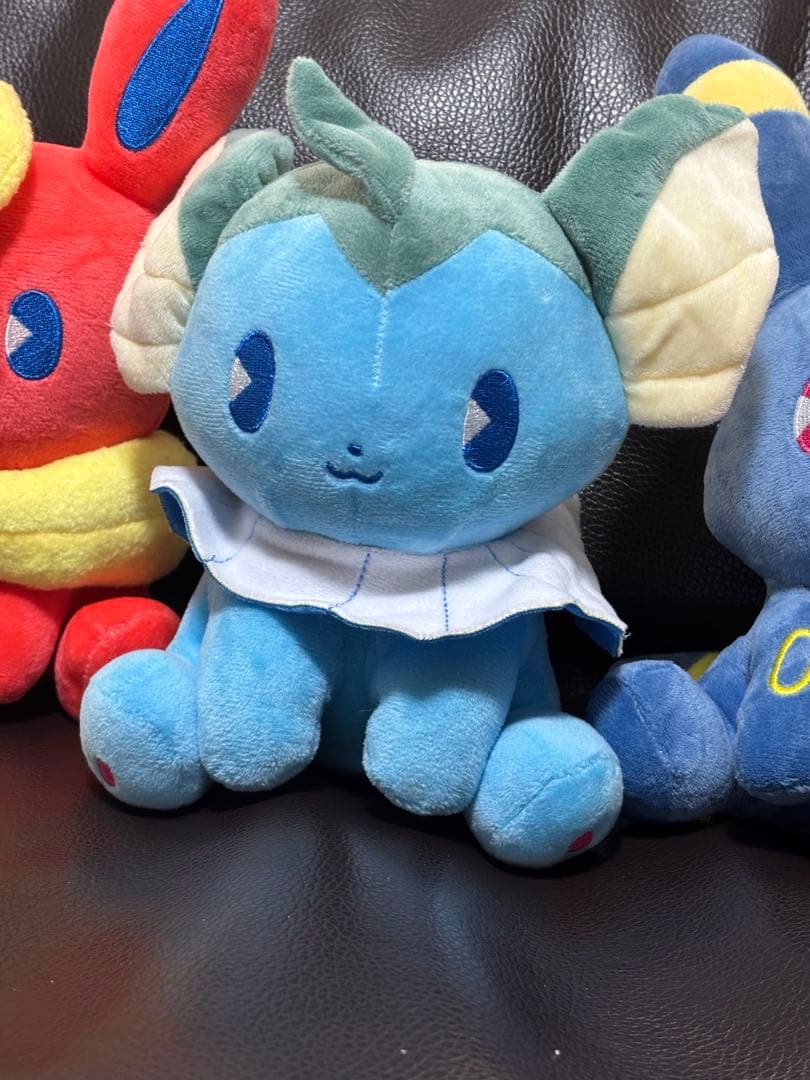 ポケモン　シャワーズ　ぬいぐるみ　ミックスオレ　ブースター　ブラッキー