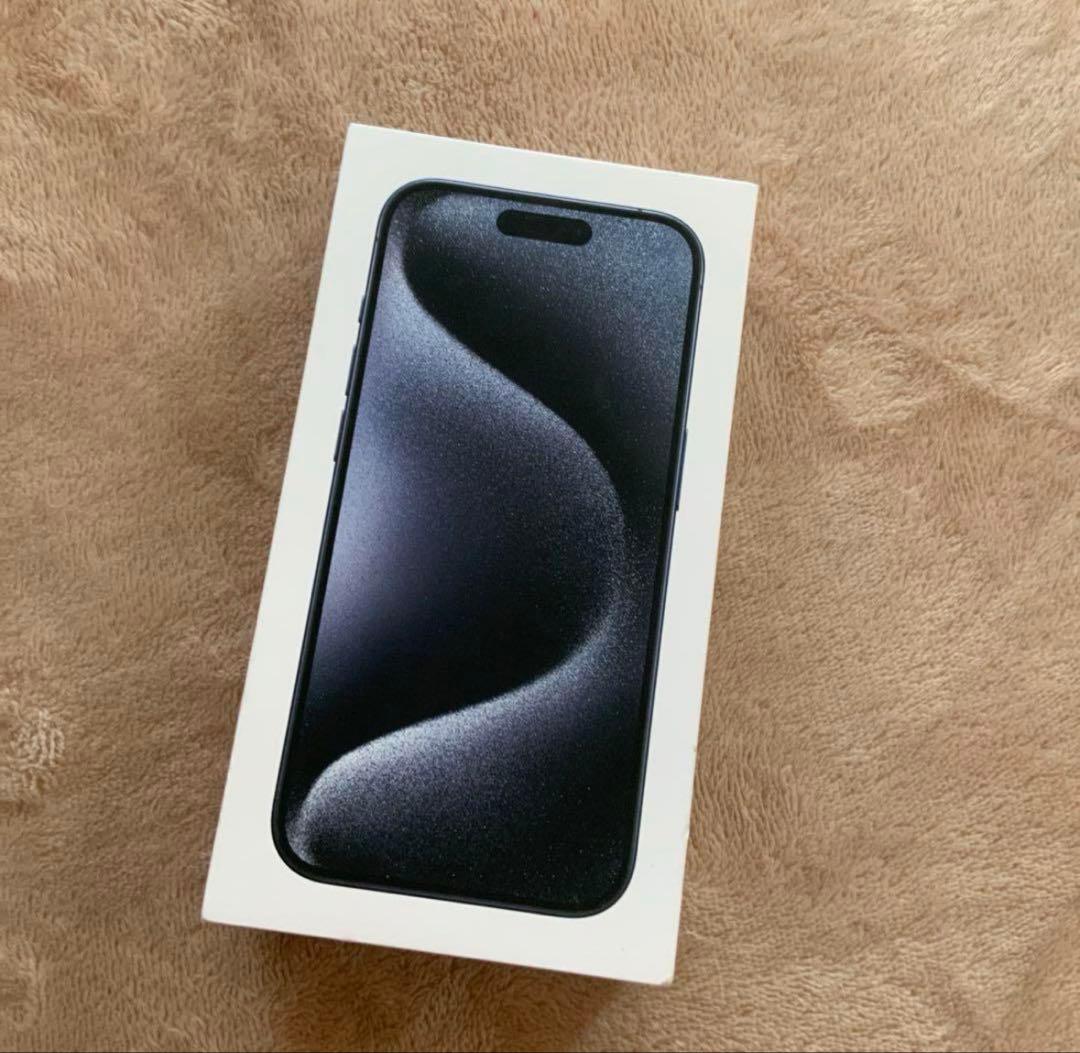 iPhone 15 Pro 海外版 ブルーチタニウム 256GB Blue極美品