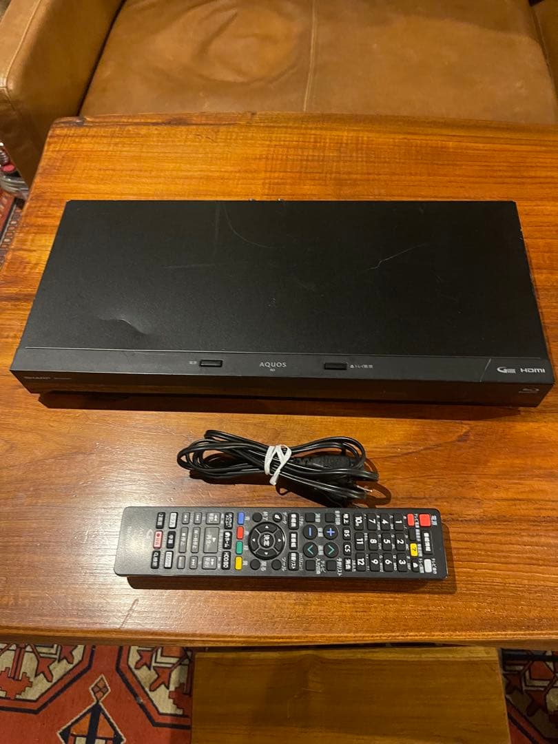 シャープ　ブルーレイレコダー　2021年　2BーC 20DW1