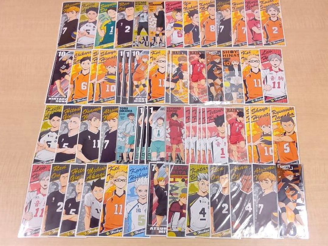 ❶ハイキュー‼︎ 色紙 紙類 缶バッジ もちマスコットなど 大量 まとめ売り