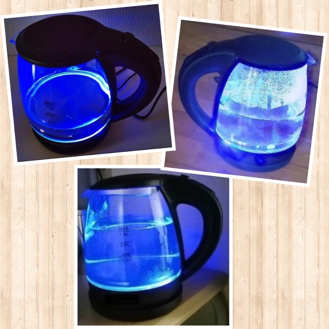 ❤コップ一杯95秒で沸騰❣高級ガラス製＆スタイリッシュでお洒落♪❤電気ケトル