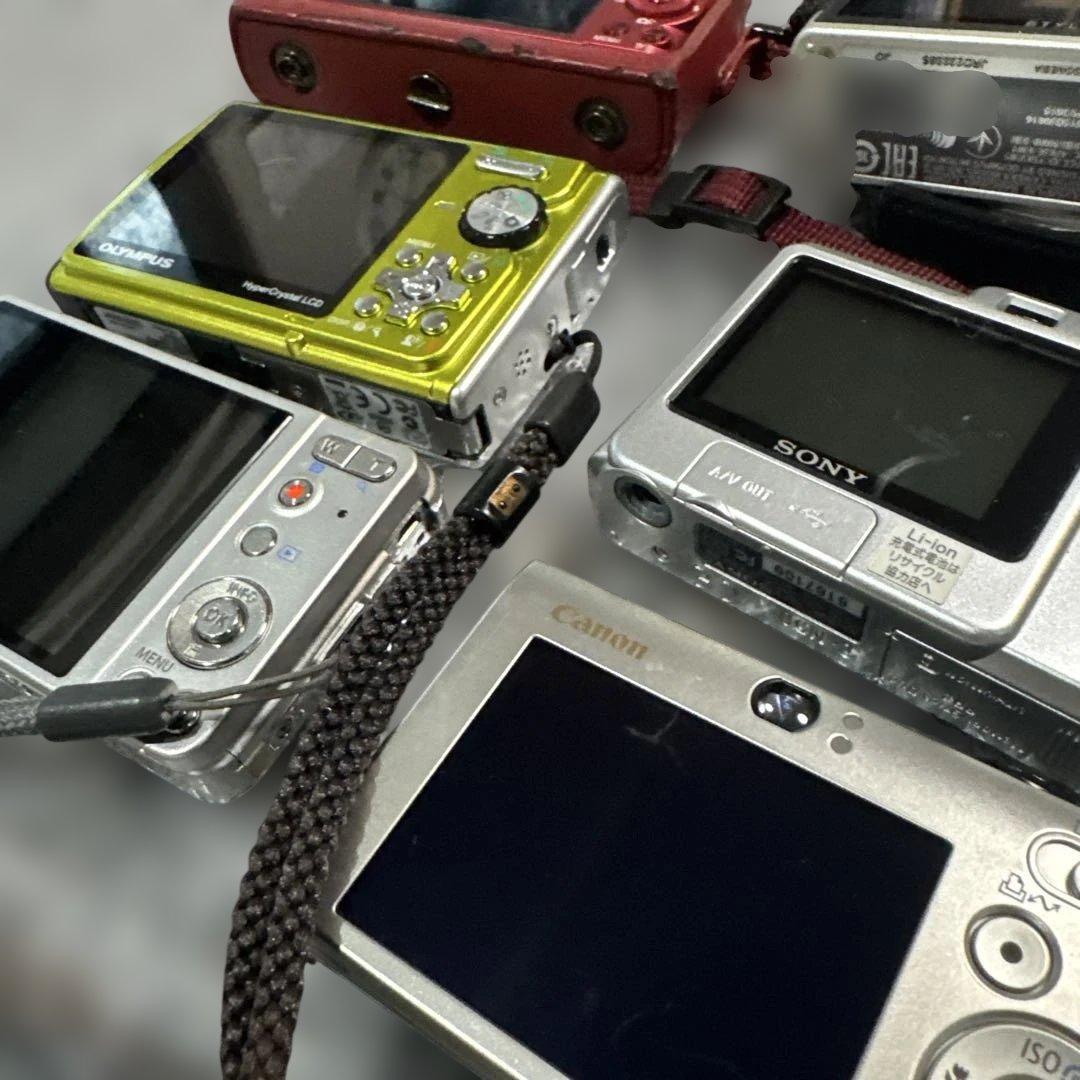 デジタルカメラセット Sony Olympus Panasonicまとめ売り