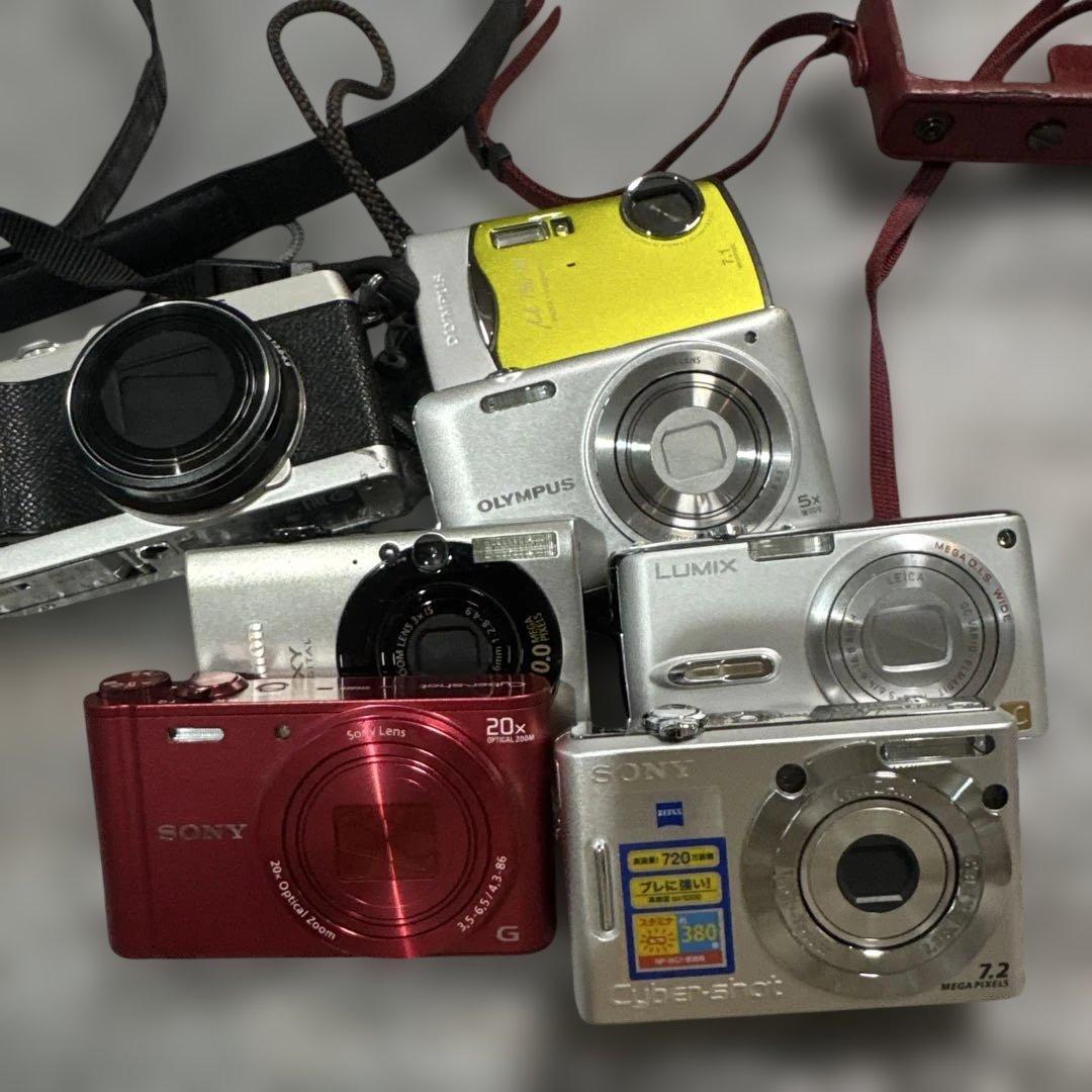 デジタルカメラセット Sony Olympus Panasonicまとめ売り