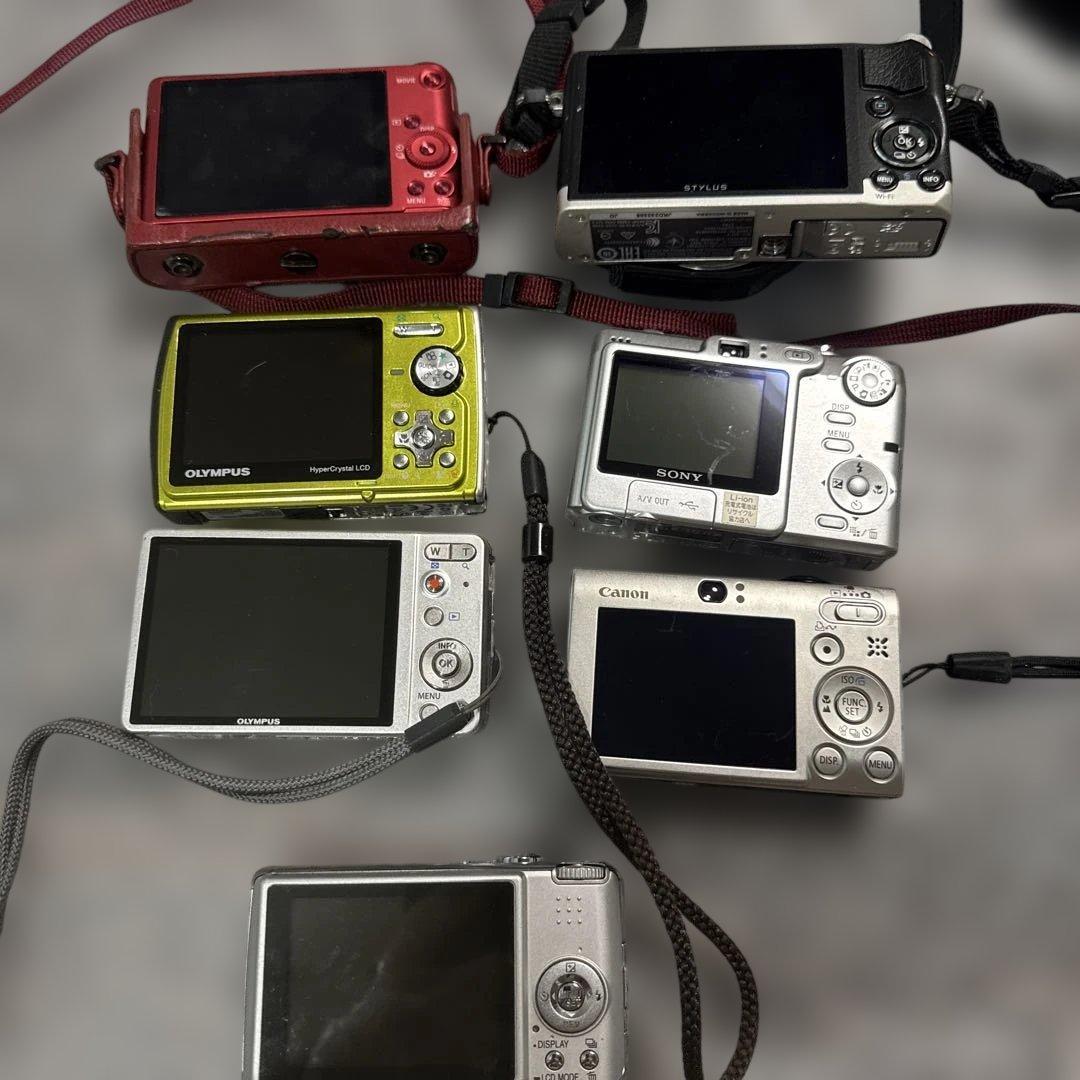 デジタルカメラセット Sony Olympus Panasonicまとめ売り