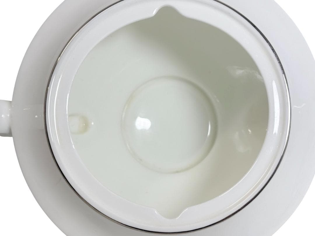  ウェッジウッド ティーポット シグネットプラチナ