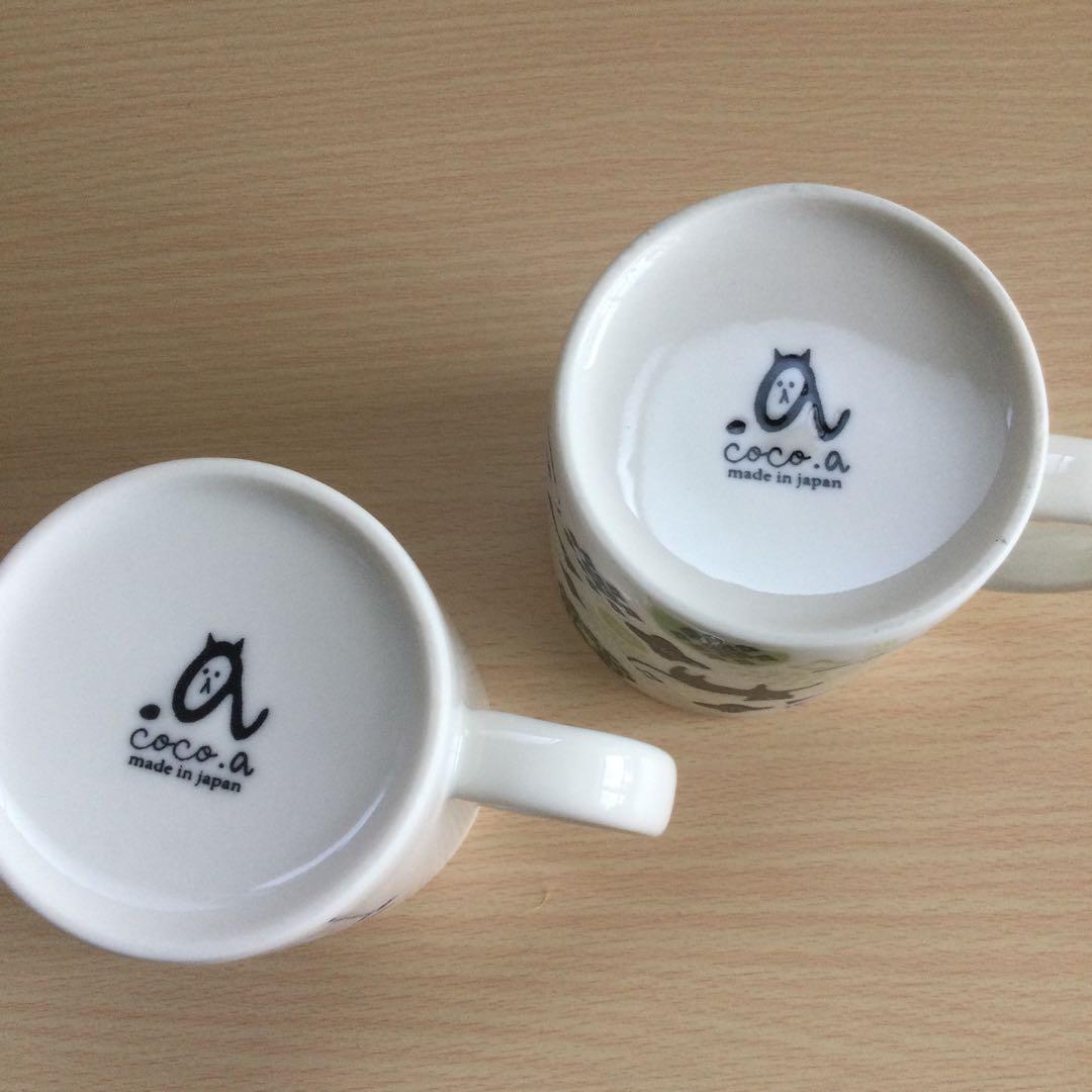 ✨セール✨未使用✨ 吉濱あさこ【coco.a】皿　マグカップ　４点セット