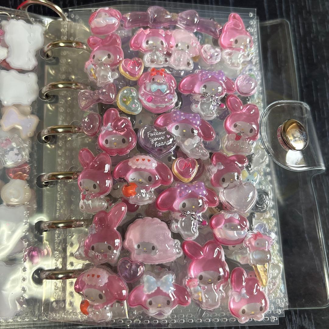 【正規品】シール帳 完成品 2冊セット 19ページ サンリオ A7サイズ まとめ