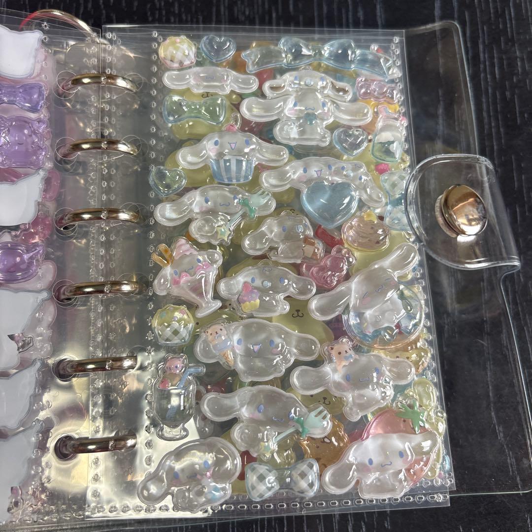 【正規品】シール帳 完成品 2冊セット 19ページ サンリオ A7サイズ まとめ